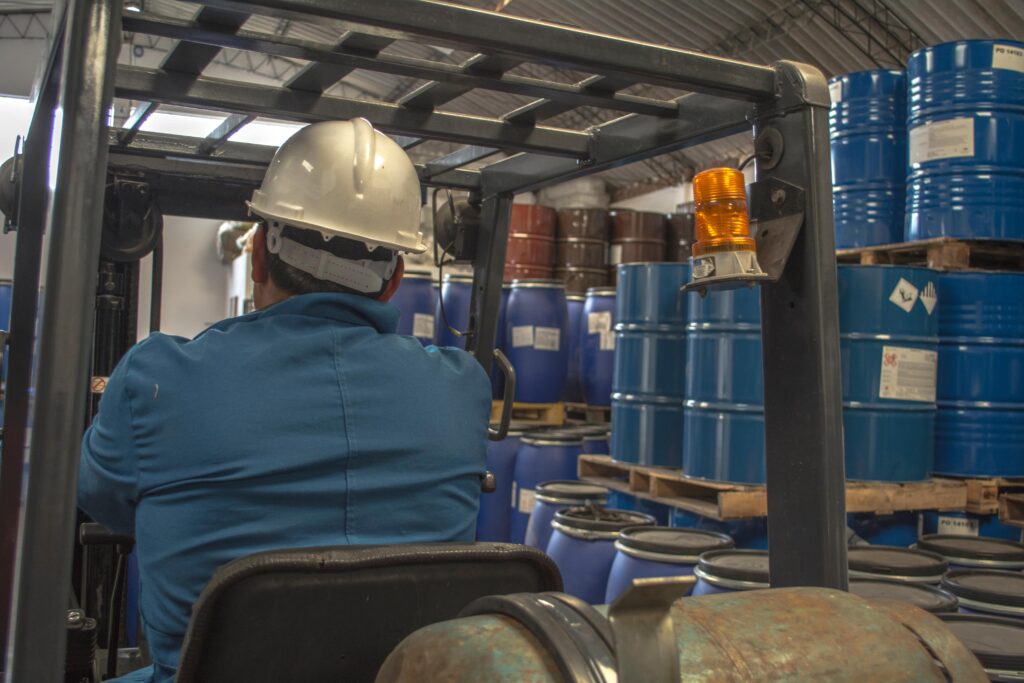 fuel efficiency in fork lifts