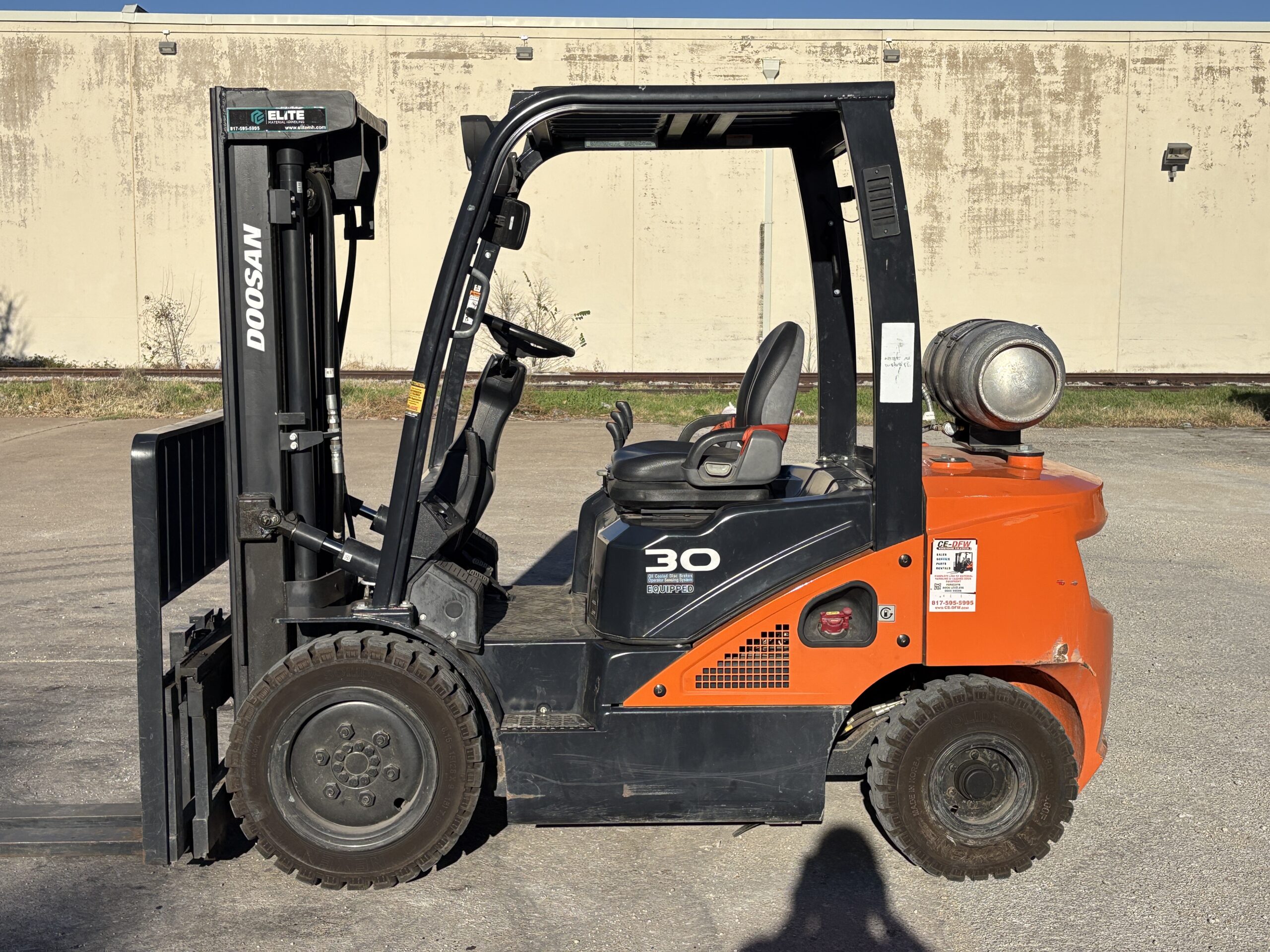 G30n 2021 Doosan G30N-7 6000# ONLY 162 Hours! | 4K Lift Company